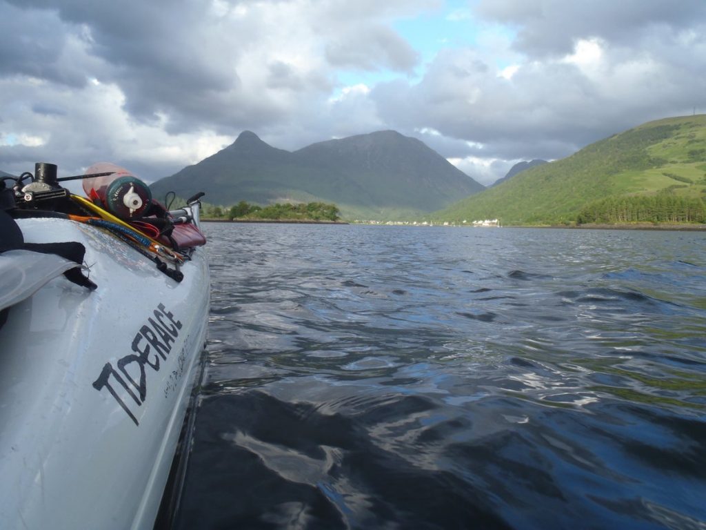 Approaching Glencoe