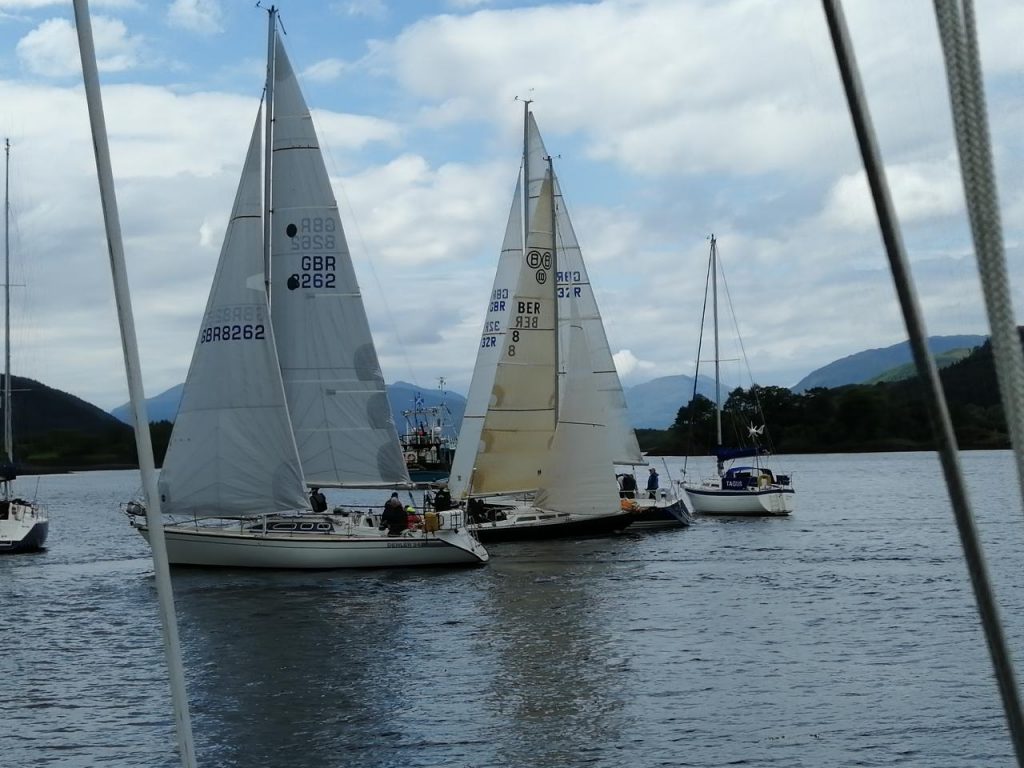 Wednesday race night, very close racing