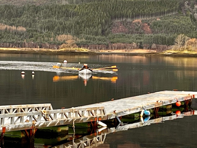 Coastal rowing at Glencoe Boat Club